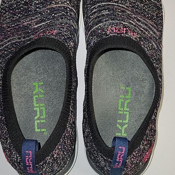 KURU STRIDE Slip On Shoe Sneaker -  Black Confetti Size 12 Womens - Picture 7 of 10